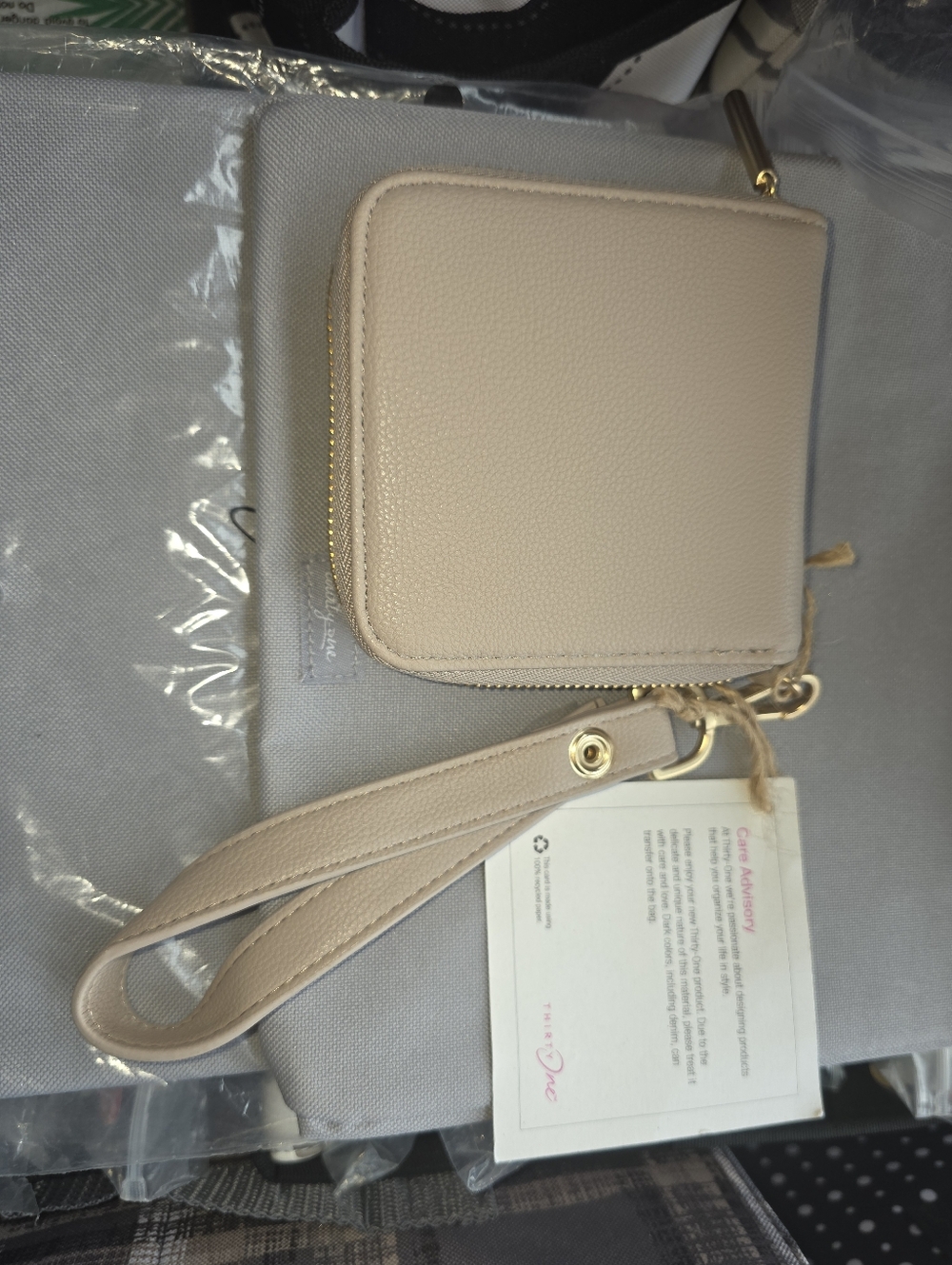 Mocha Mini All About The Benjamins Wallet